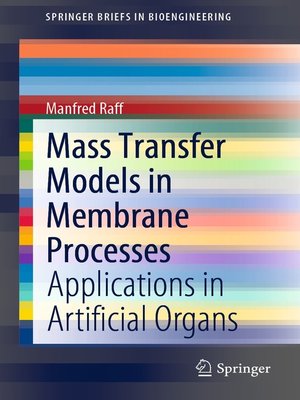 cover image of Mass Transfer Models in Membrane Processes